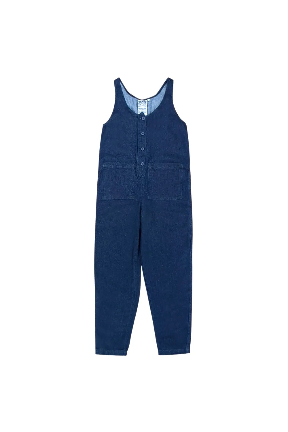 Denim Button Front Jumper