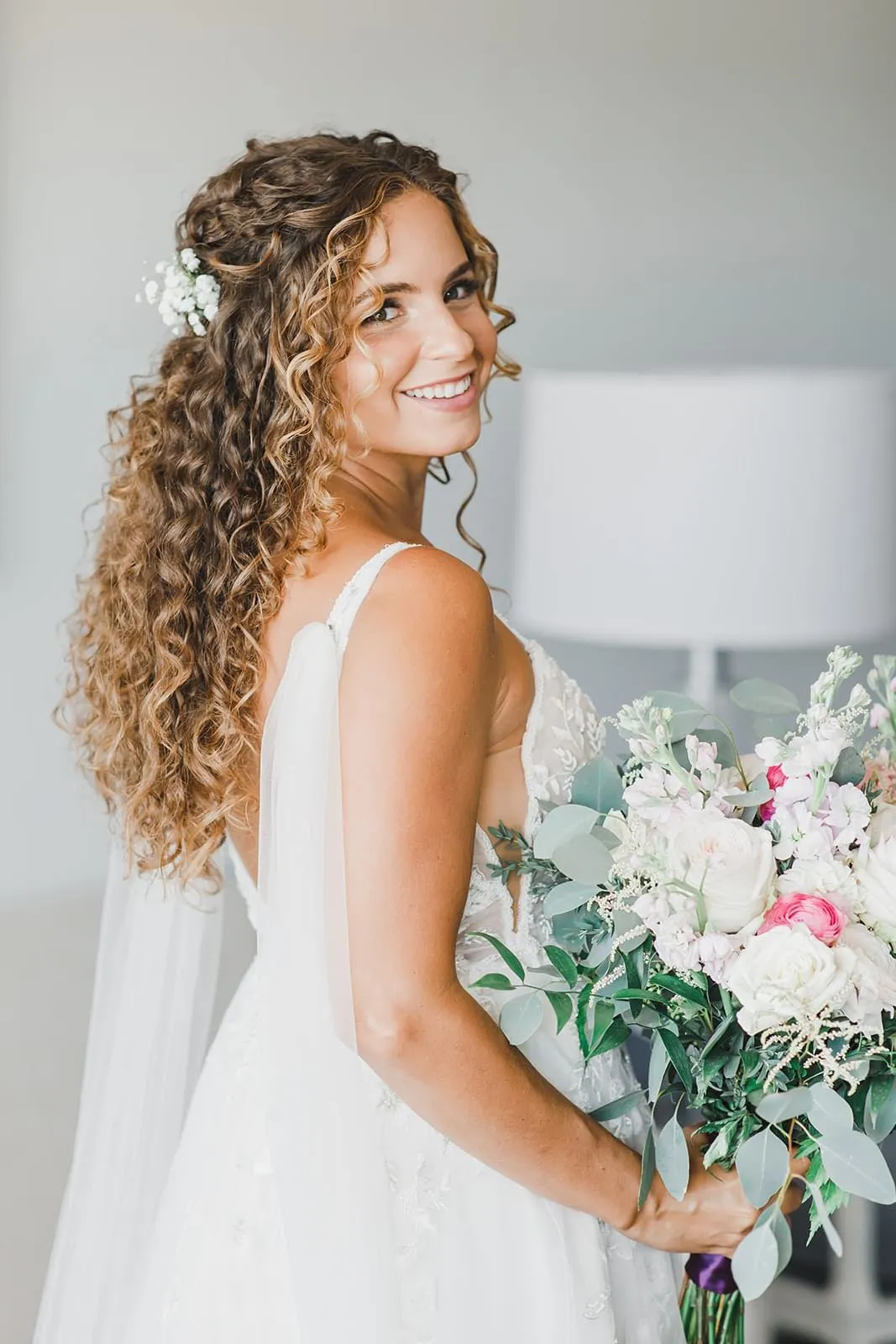 Detachable Tulle Shoulder Wing Set Veil Alternative