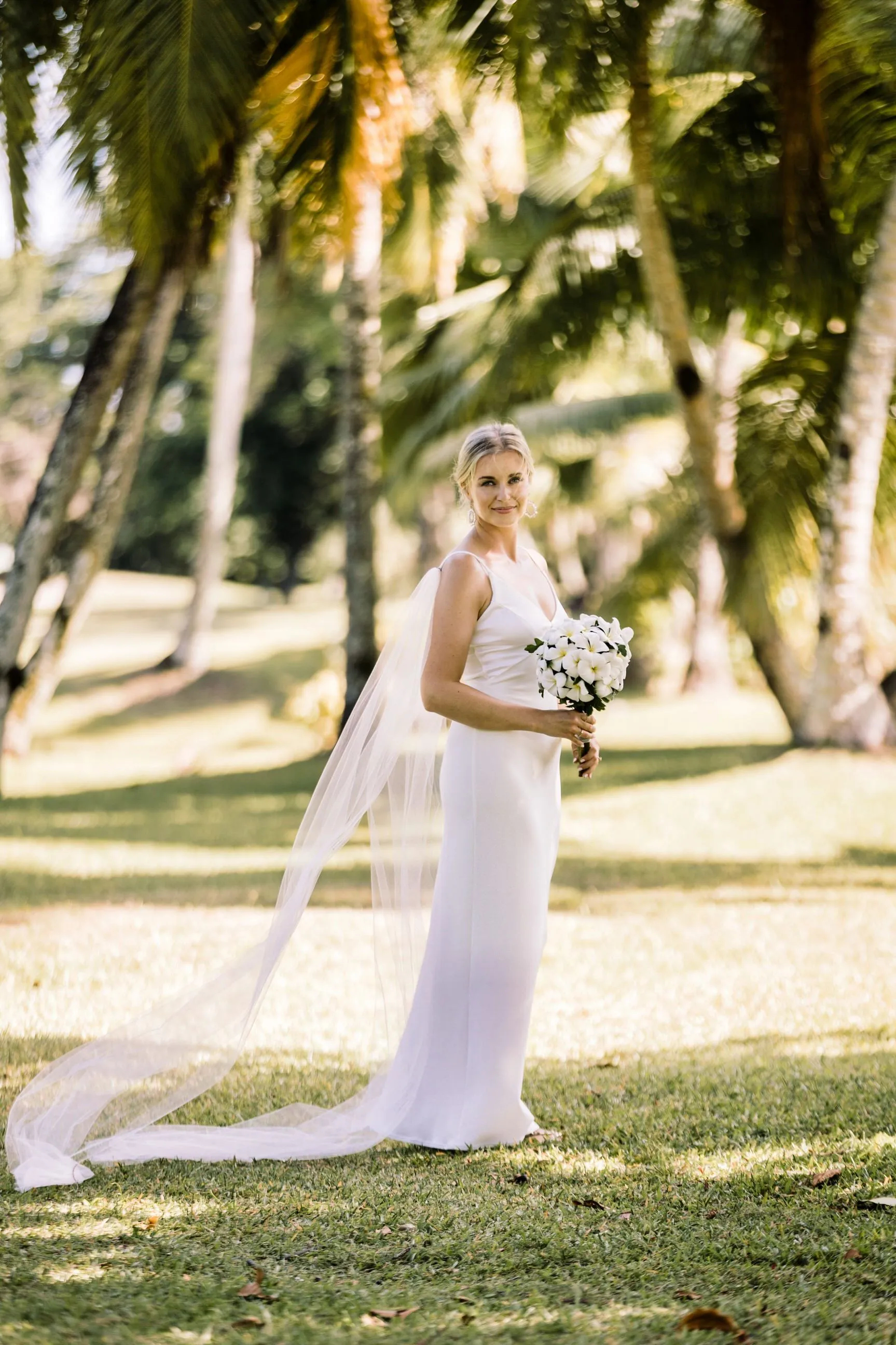 Detachable Tulle Shoulder Wing Set Veil Alternative