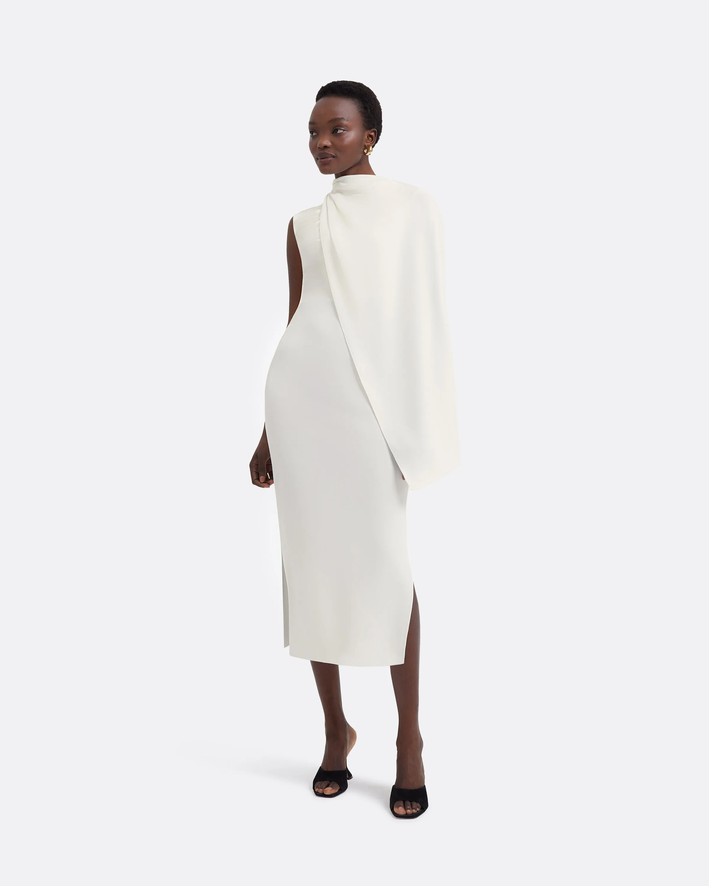 Dilly Ivory Midi Dress