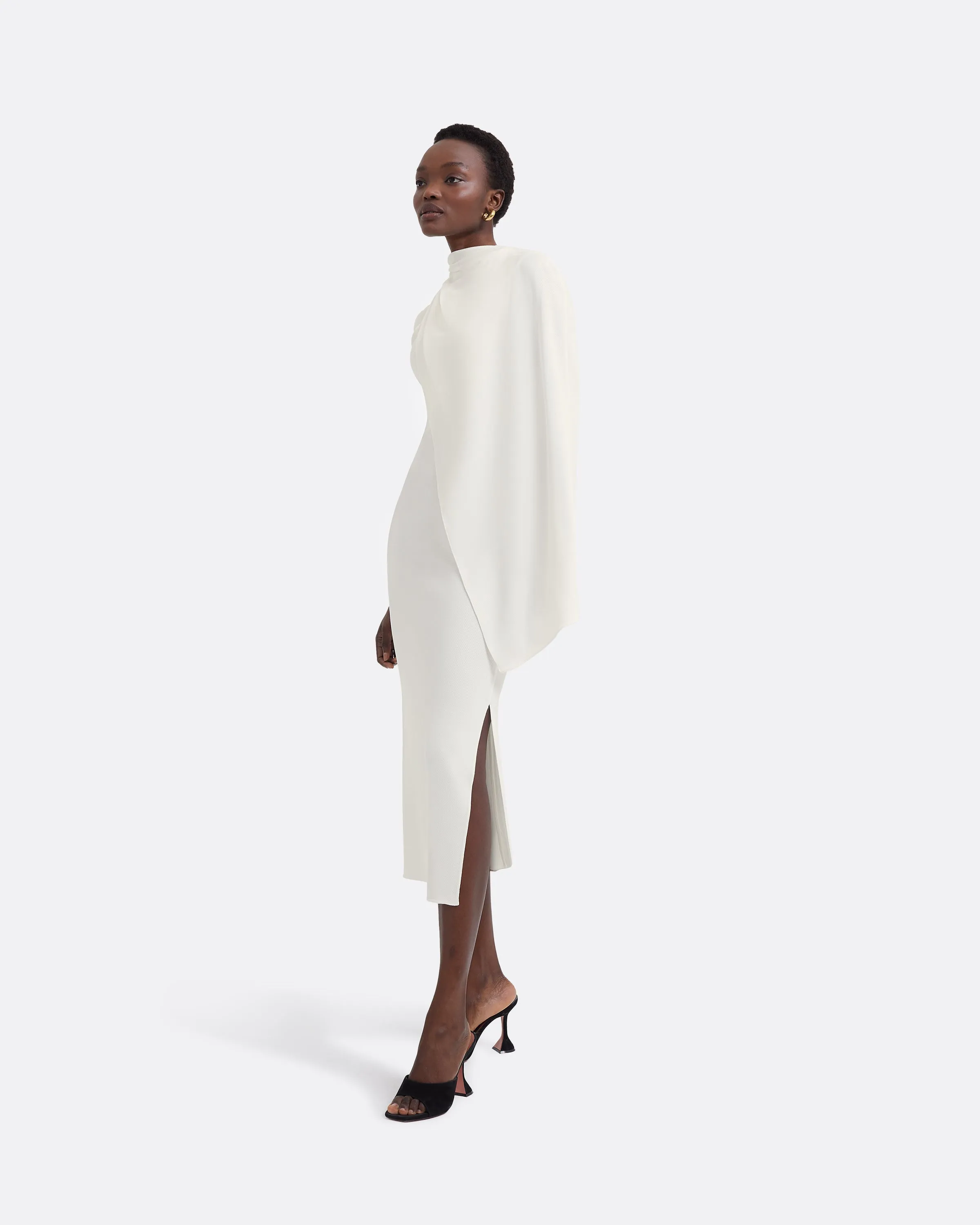 Dilly Ivory Midi Dress