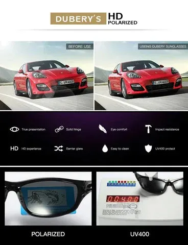 Dubery Cape Point Azure Polarized Sunglasses