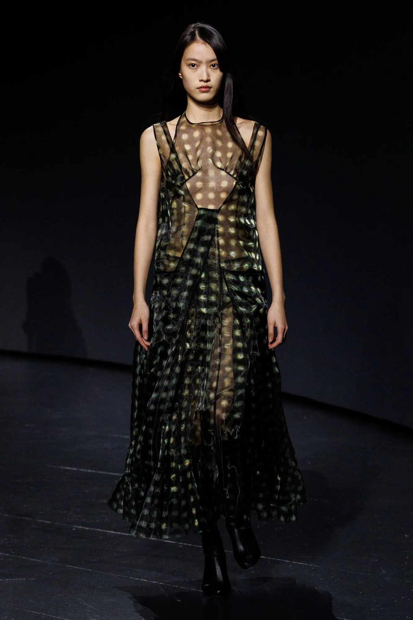 Eriia Midi Dress in Organza