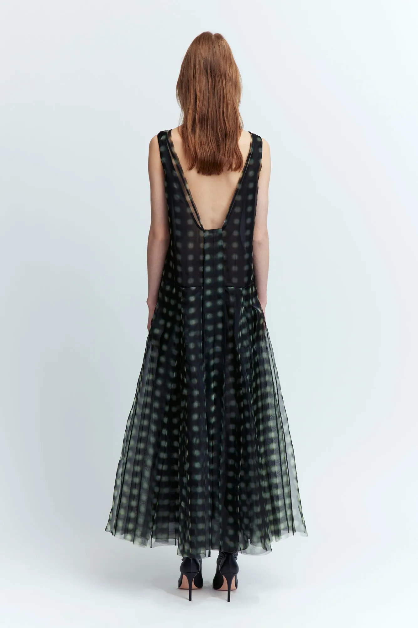 Eriia Midi Dress in Organza