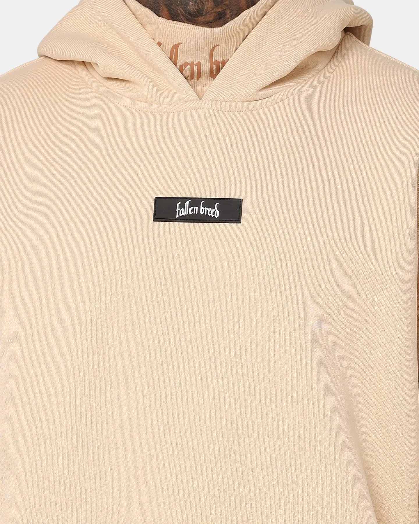 Fallen Breed Signature Logo Hoodie Nude