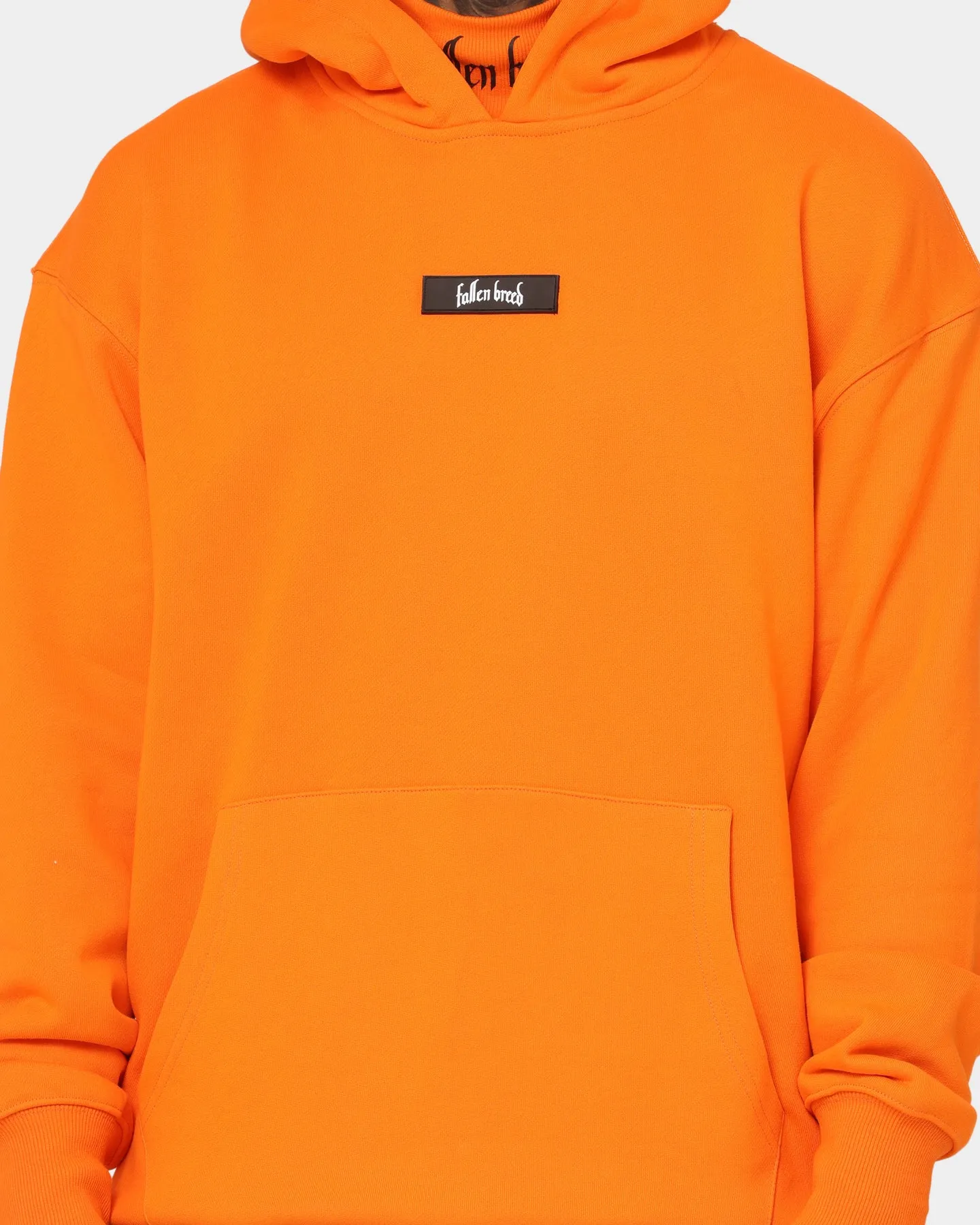 Fallen Breed Signature Logo Hoodie Orange