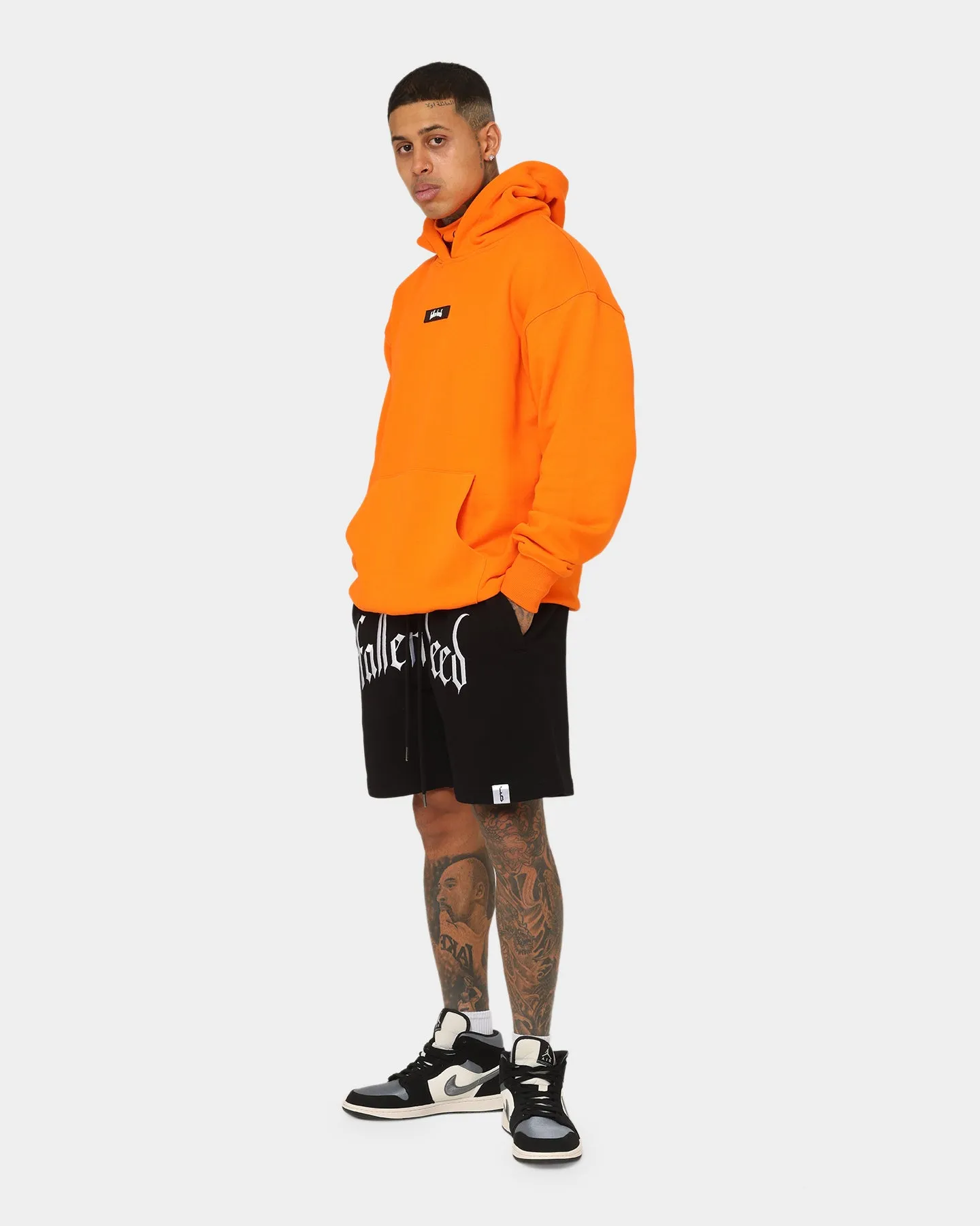 Fallen Breed Signature Logo Hoodie Orange