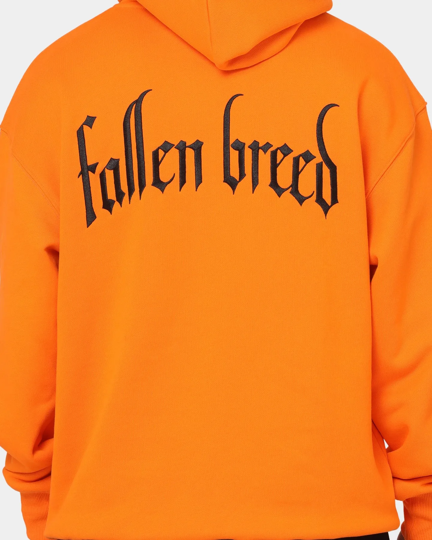 Fallen Breed Signature Logo Hoodie Orange