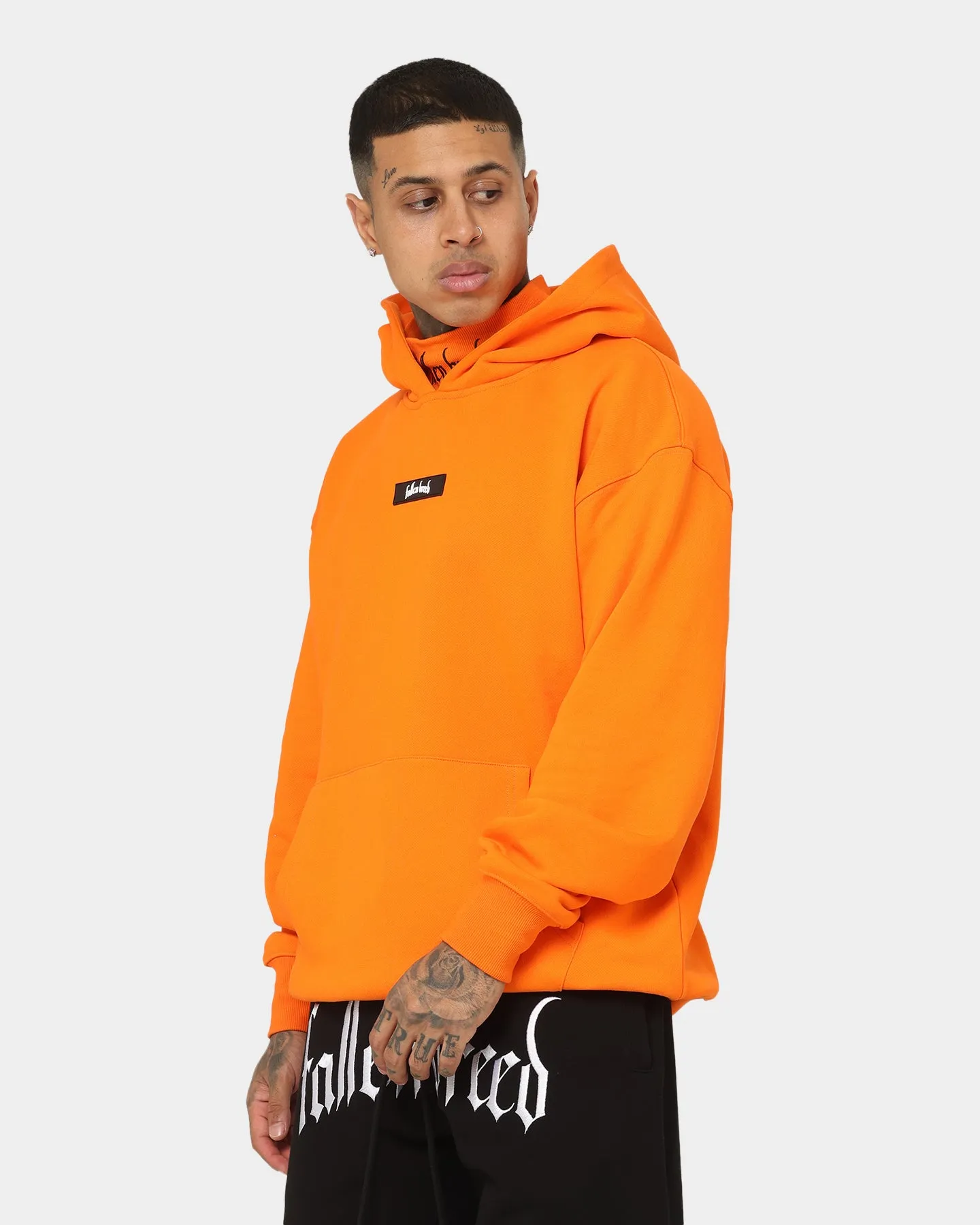 Fallen Breed Signature Logo Hoodie Orange