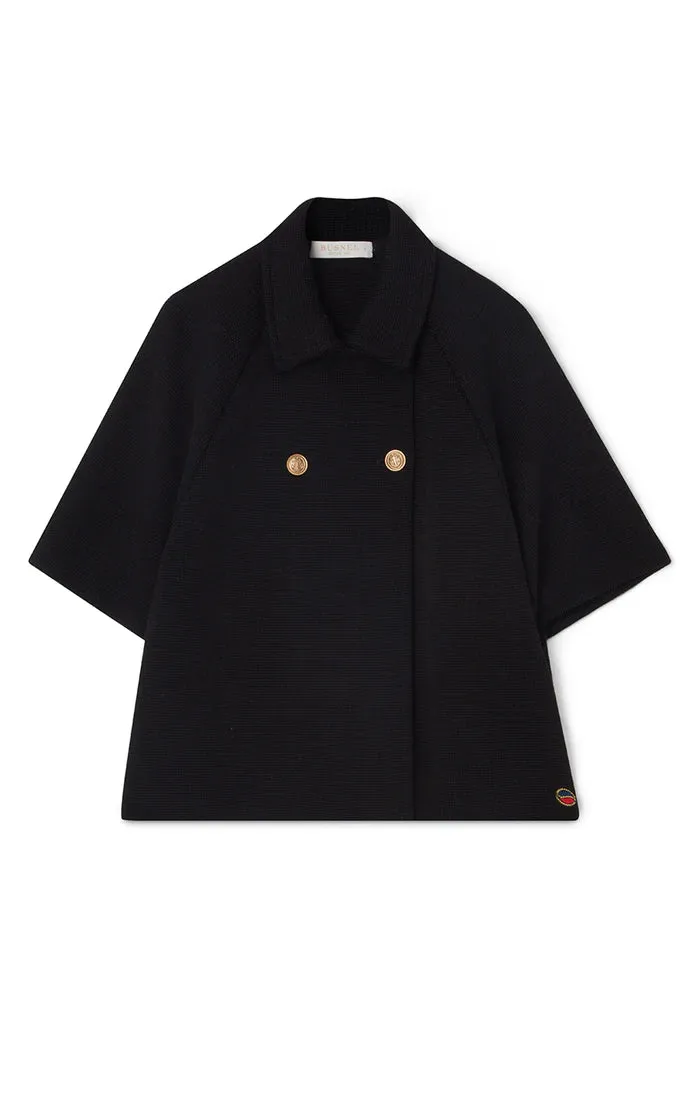 Gertrude Cape - Black