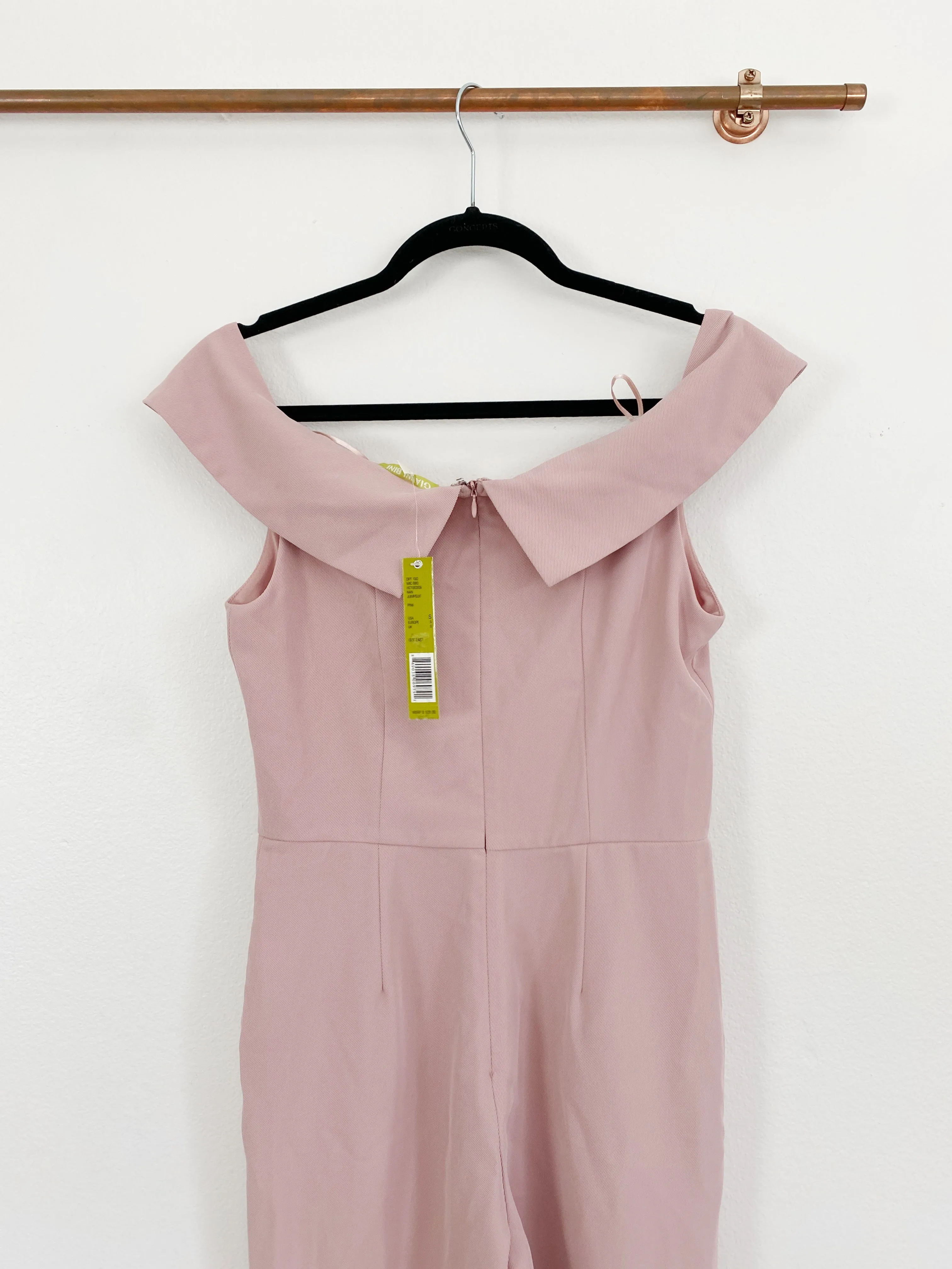 GIANNI BINI Blush Jumpsuit NWT Small