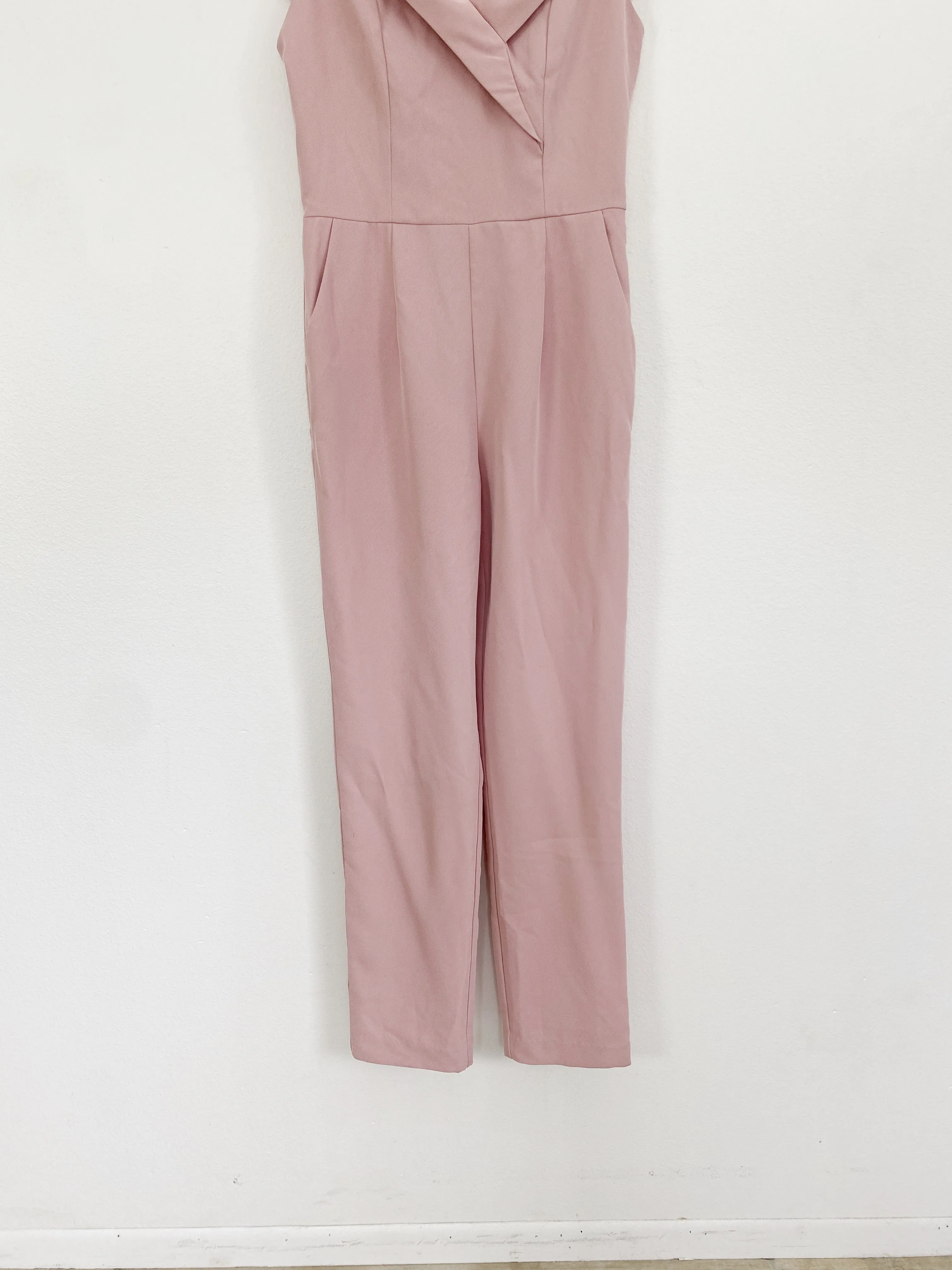 GIANNI BINI Blush Jumpsuit NWT Small