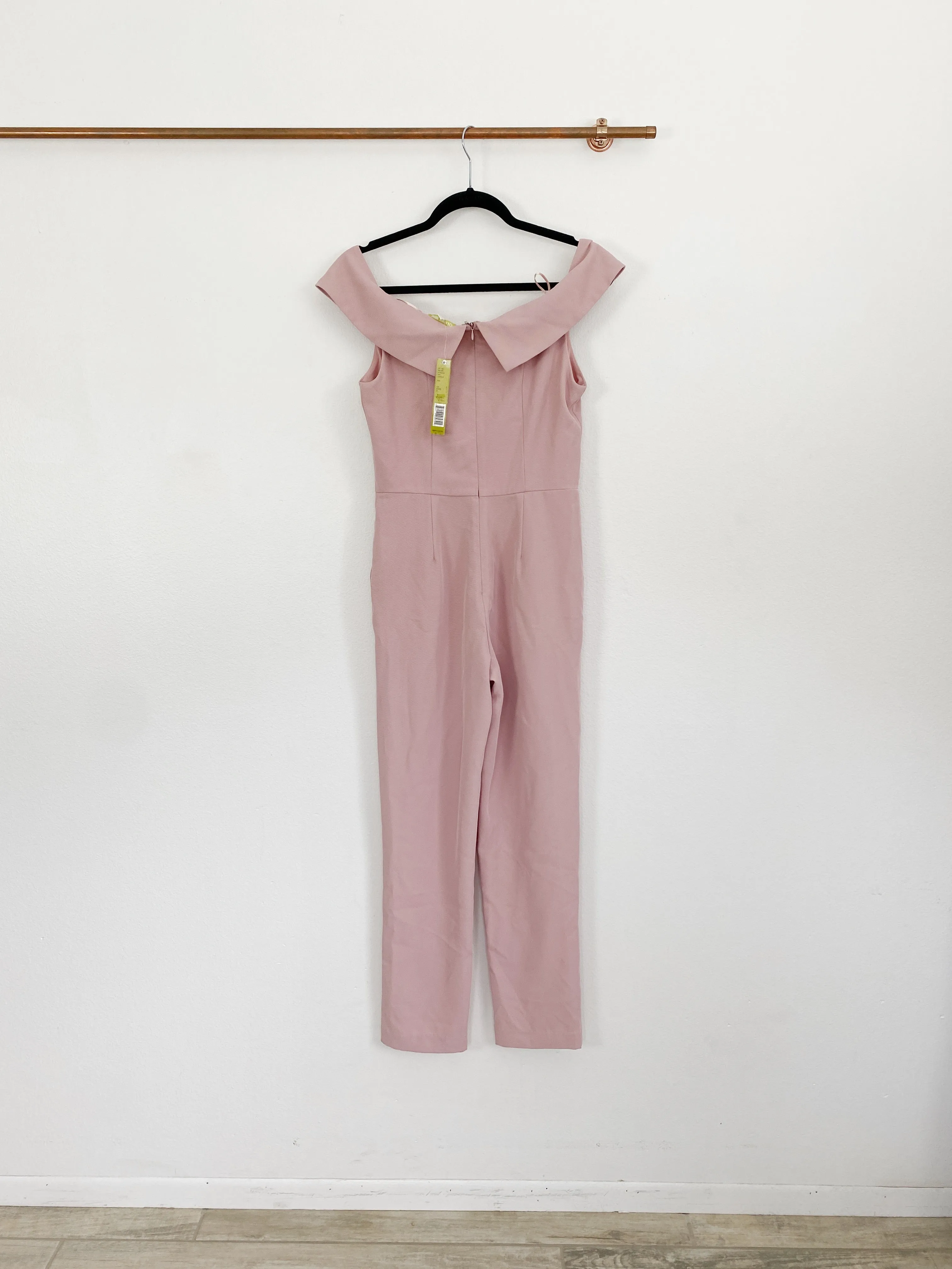 GIANNI BINI Blush Jumpsuit NWT Small