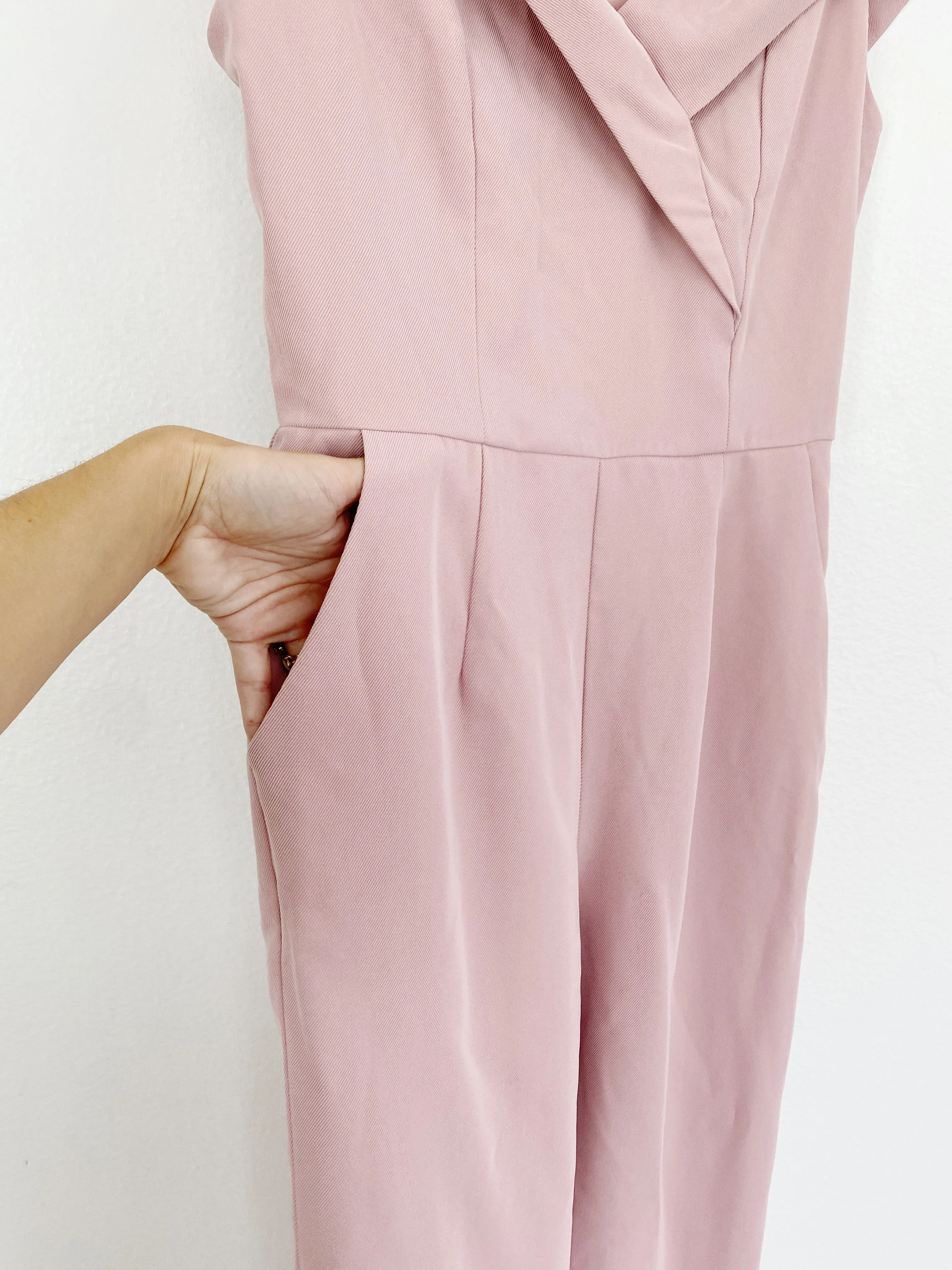 GIANNI BINI Blush Jumpsuit NWT Small
