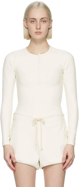 Gil Rodriguez SSENSE Exclusive Off-White Thermal Henley