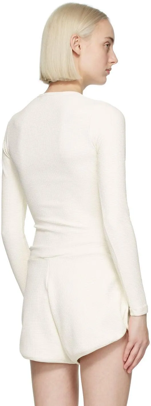 Gil Rodriguez SSENSE Exclusive Off-White Thermal Henley