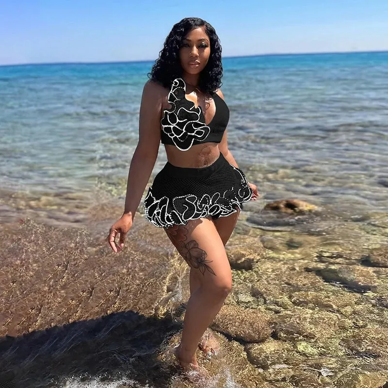 Give Me Tough Love Skirt Set