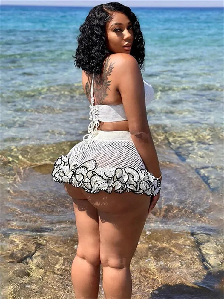 Give Me Tough Love Skirt Set