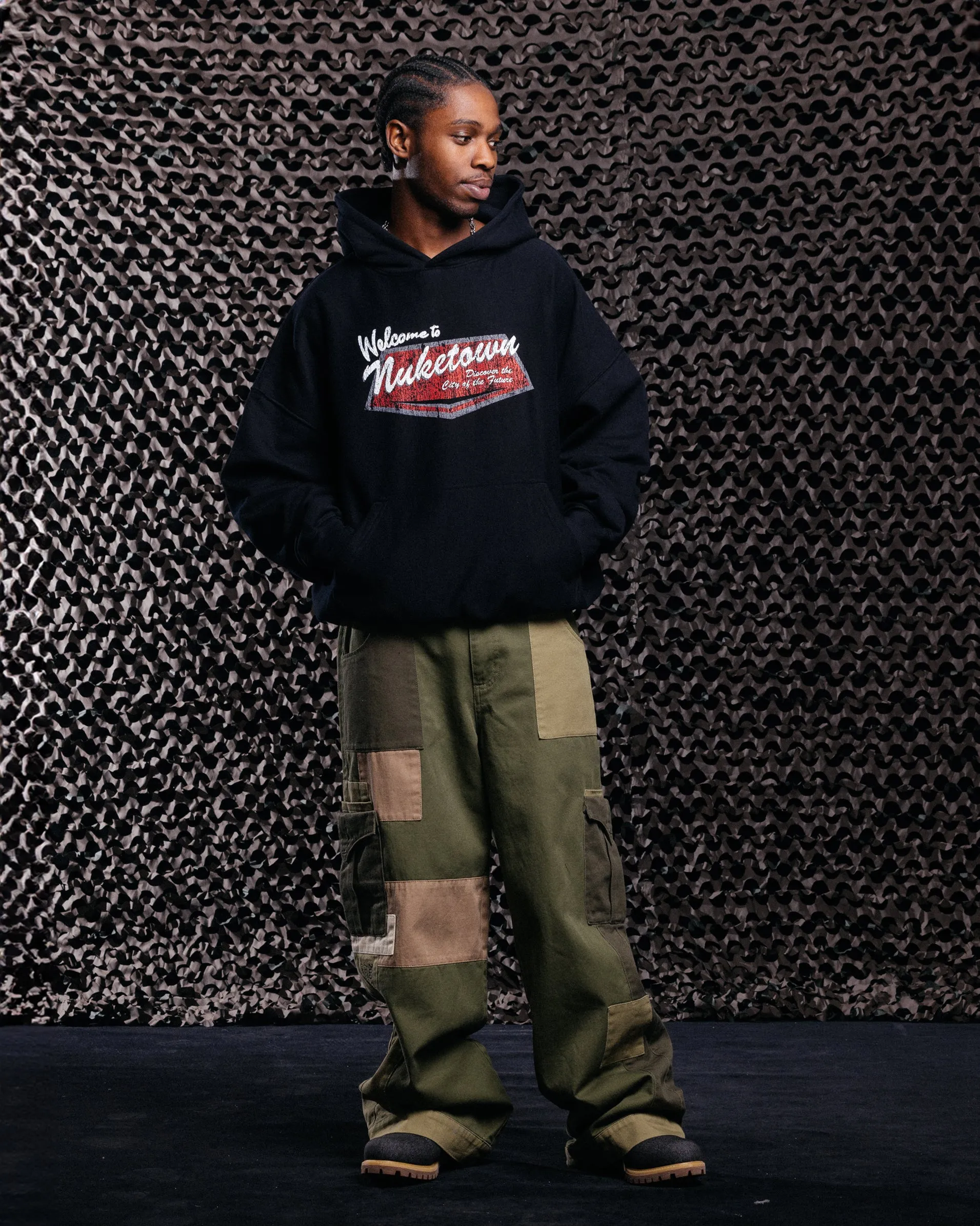 Goat Crew X Call Of Duty Nuketown Premium Hoodie Black