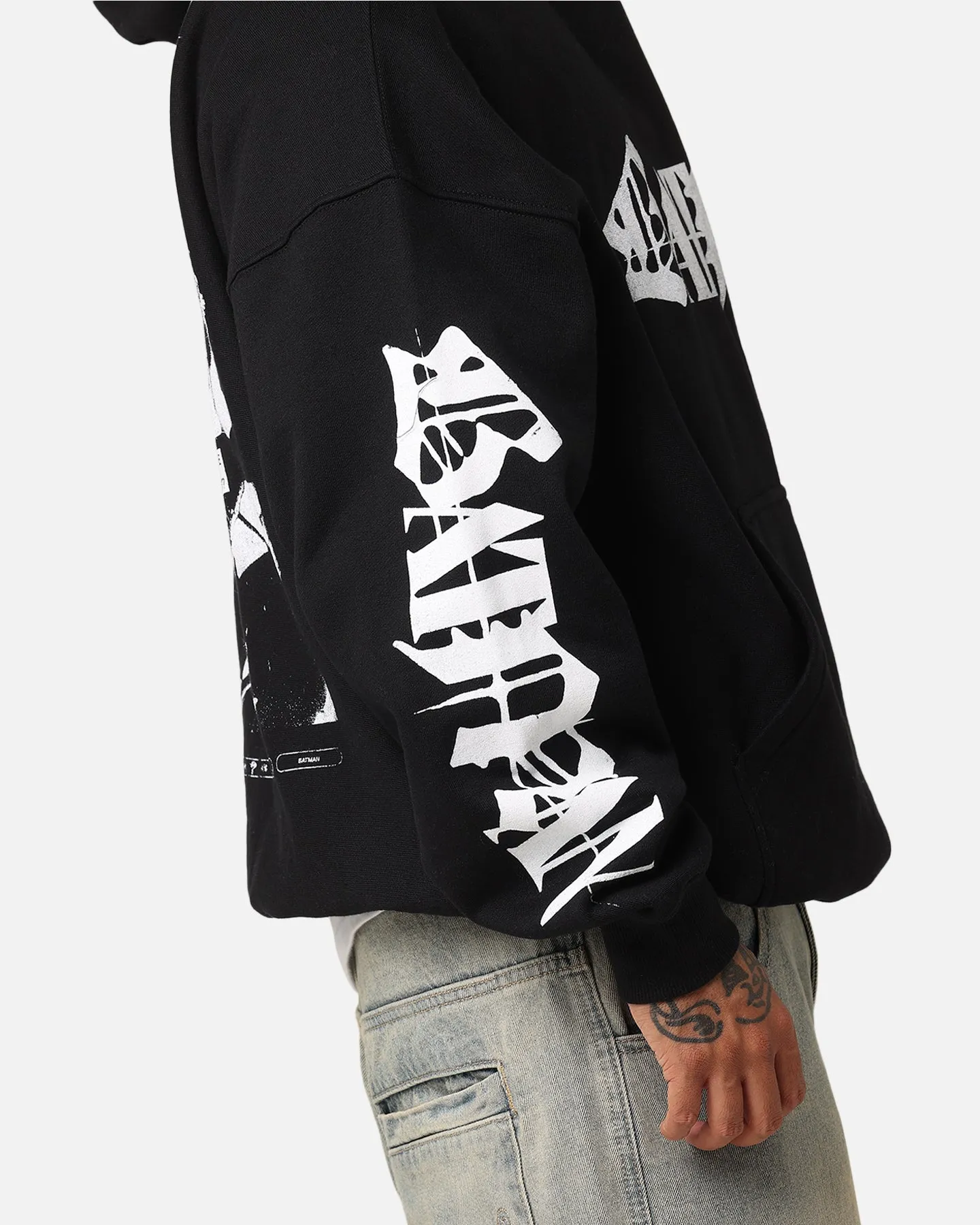 Goat Crew X DC Batman With The Devil Premium Hoodie Black