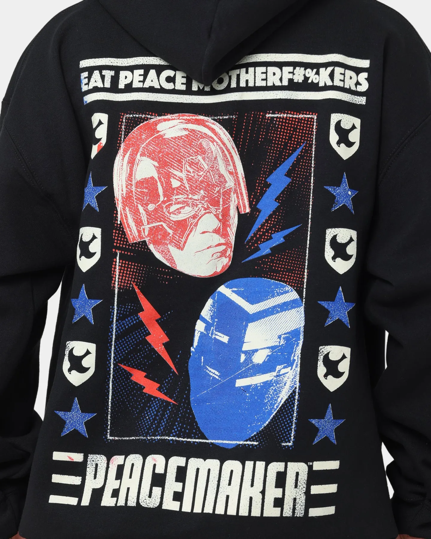 Goat Crew X Peacemaker Eat Peace MF Hoodie Black