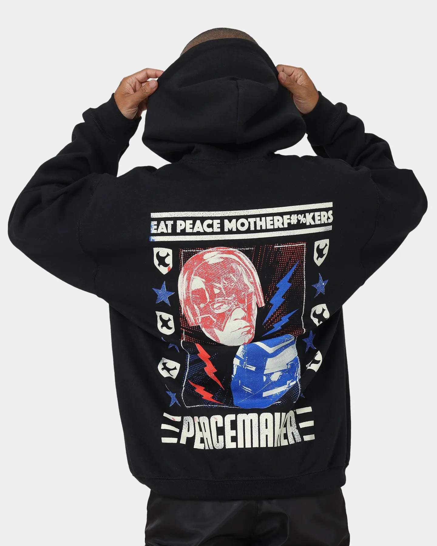 Goat Crew X Peacemaker Eat Peace MF Hoodie Black