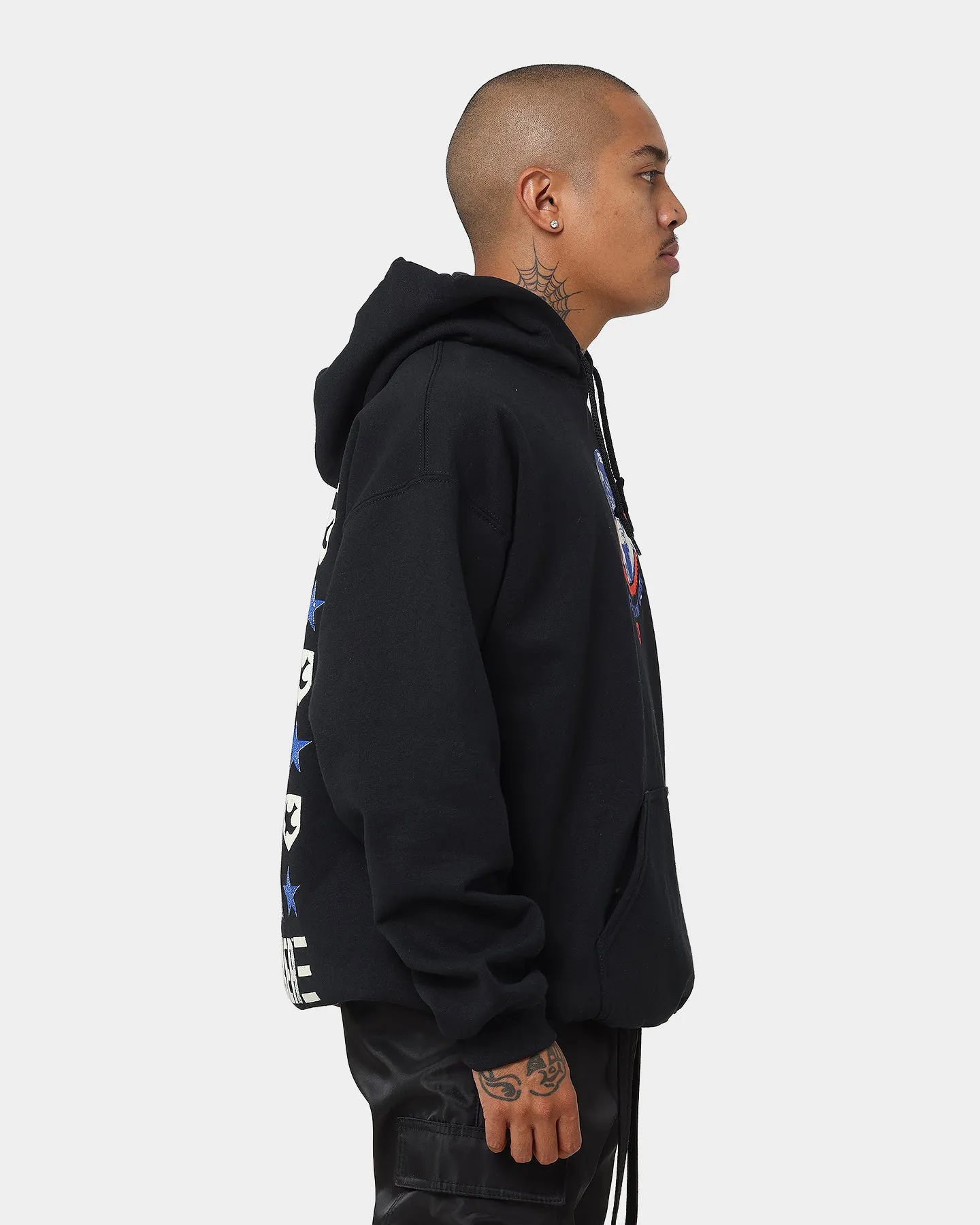 Goat Crew X Peacemaker Eat Peace MF Hoodie Black