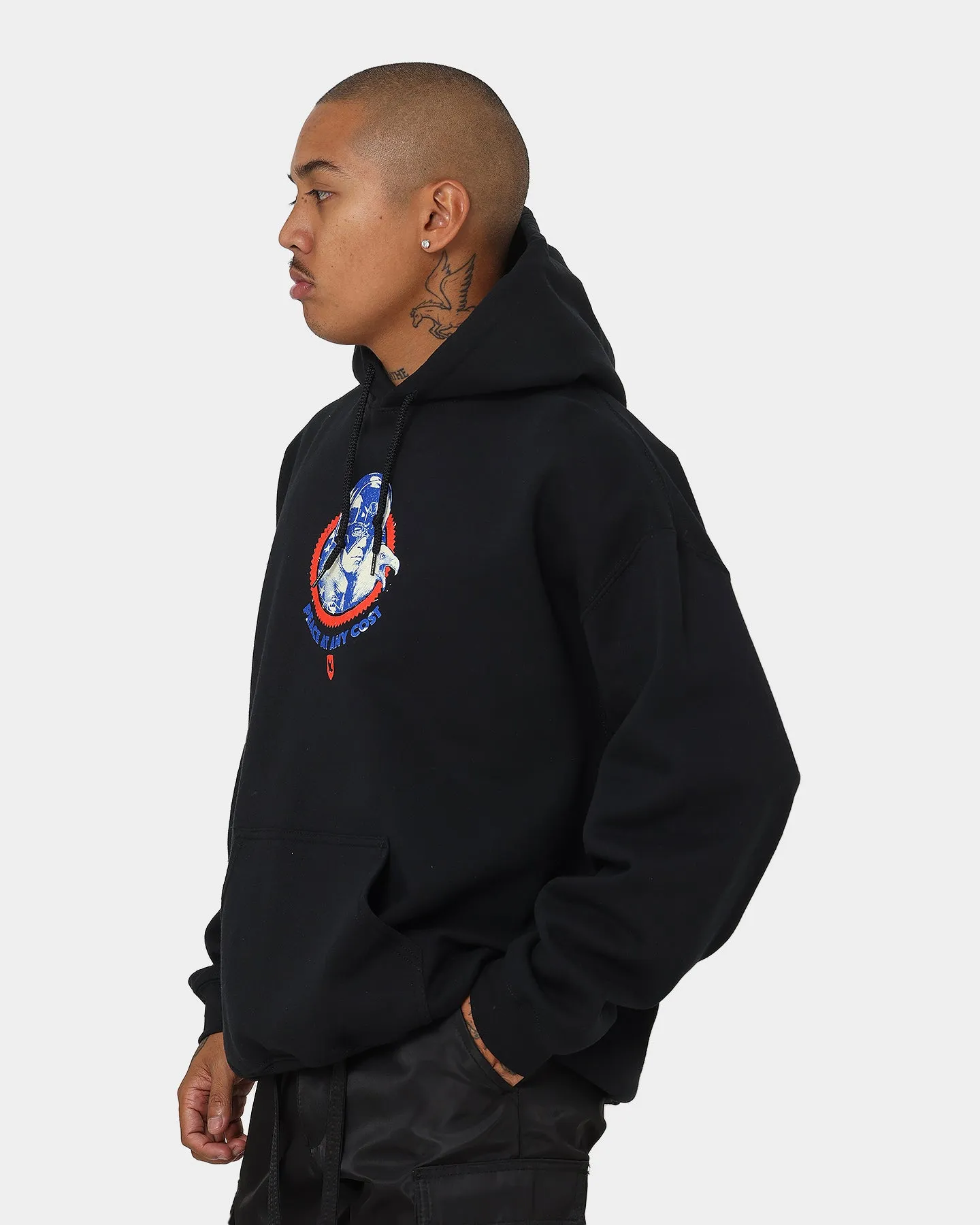 Goat Crew X Peacemaker Eat Peace MF Hoodie Black