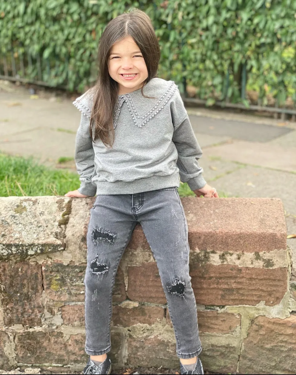 Grey Lalika Jumper
