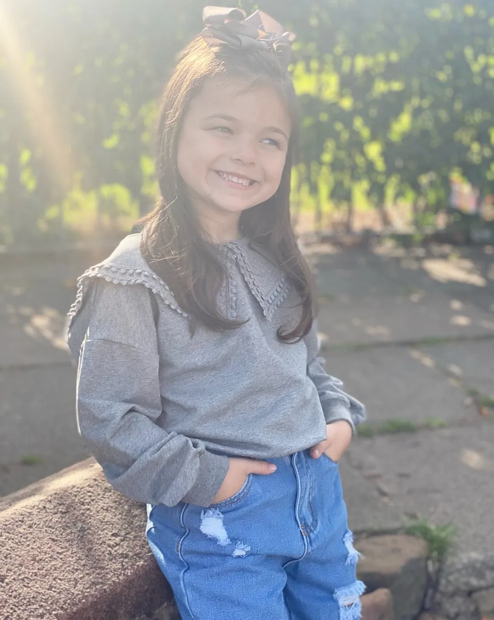 Grey Lalika Jumper