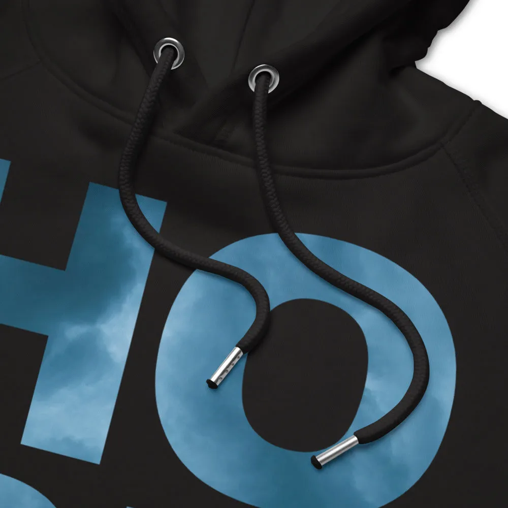 Hope is Dope Eco Hoodie Black