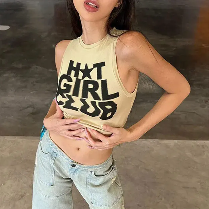 Hot Girl Club Crop Top