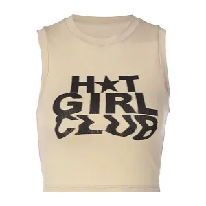 Hot Girl Club Crop Top