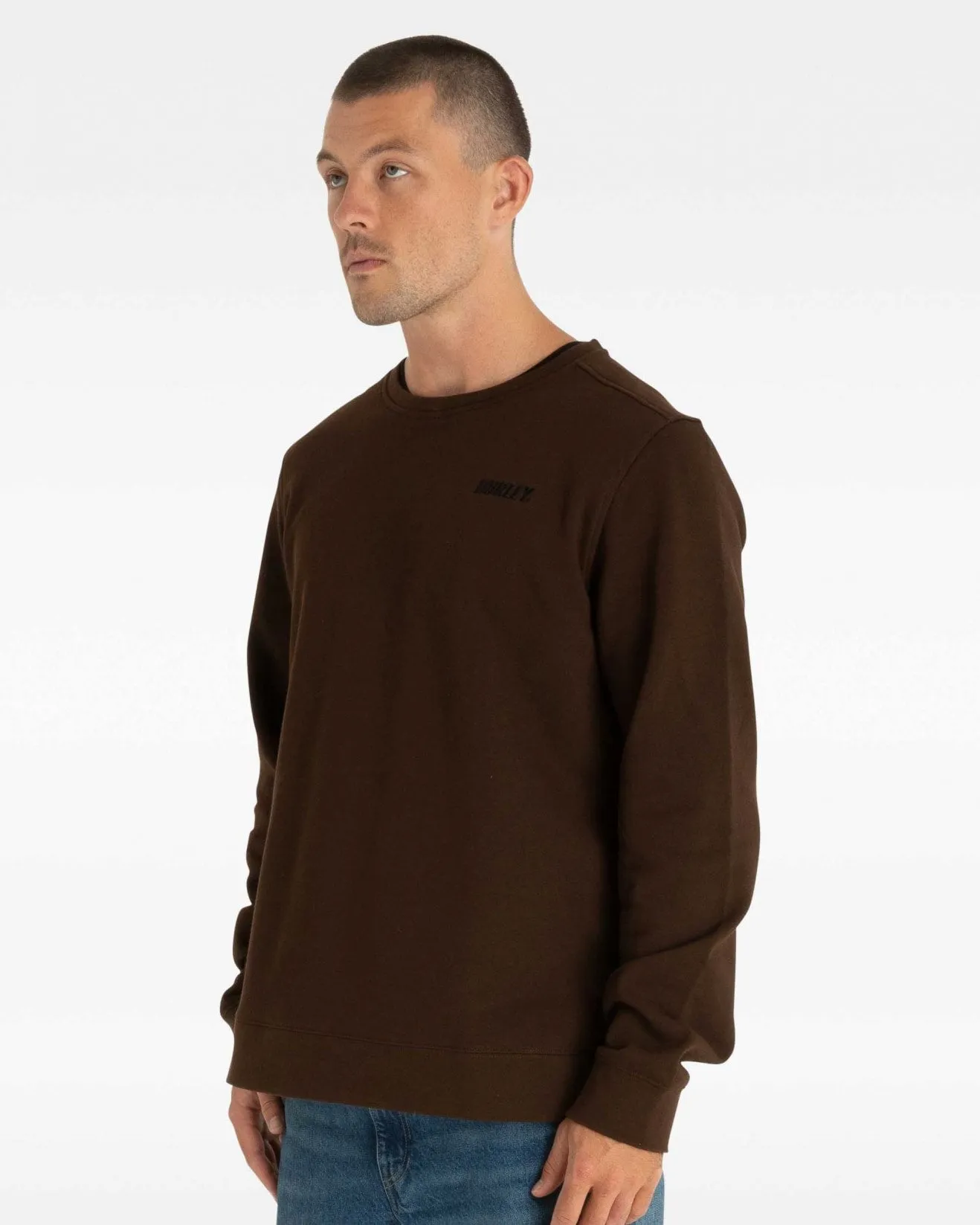 Hurley Mens Fastlane Fleece Crew