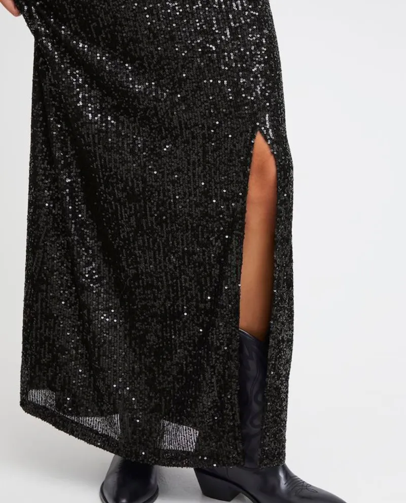 Ichi Fauci Black Skirt