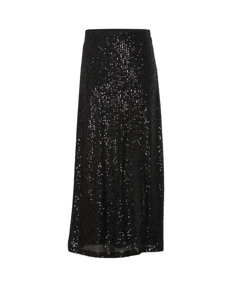 Ichi Fauci Black Skirt