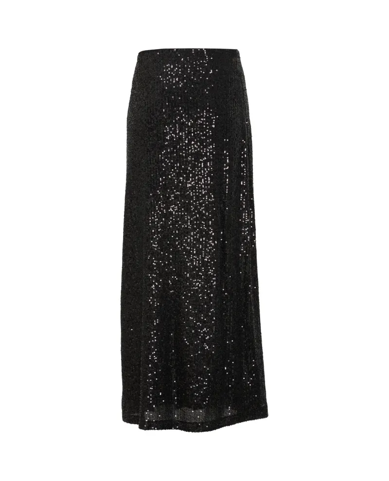 Ichi Fauci Black Skirt