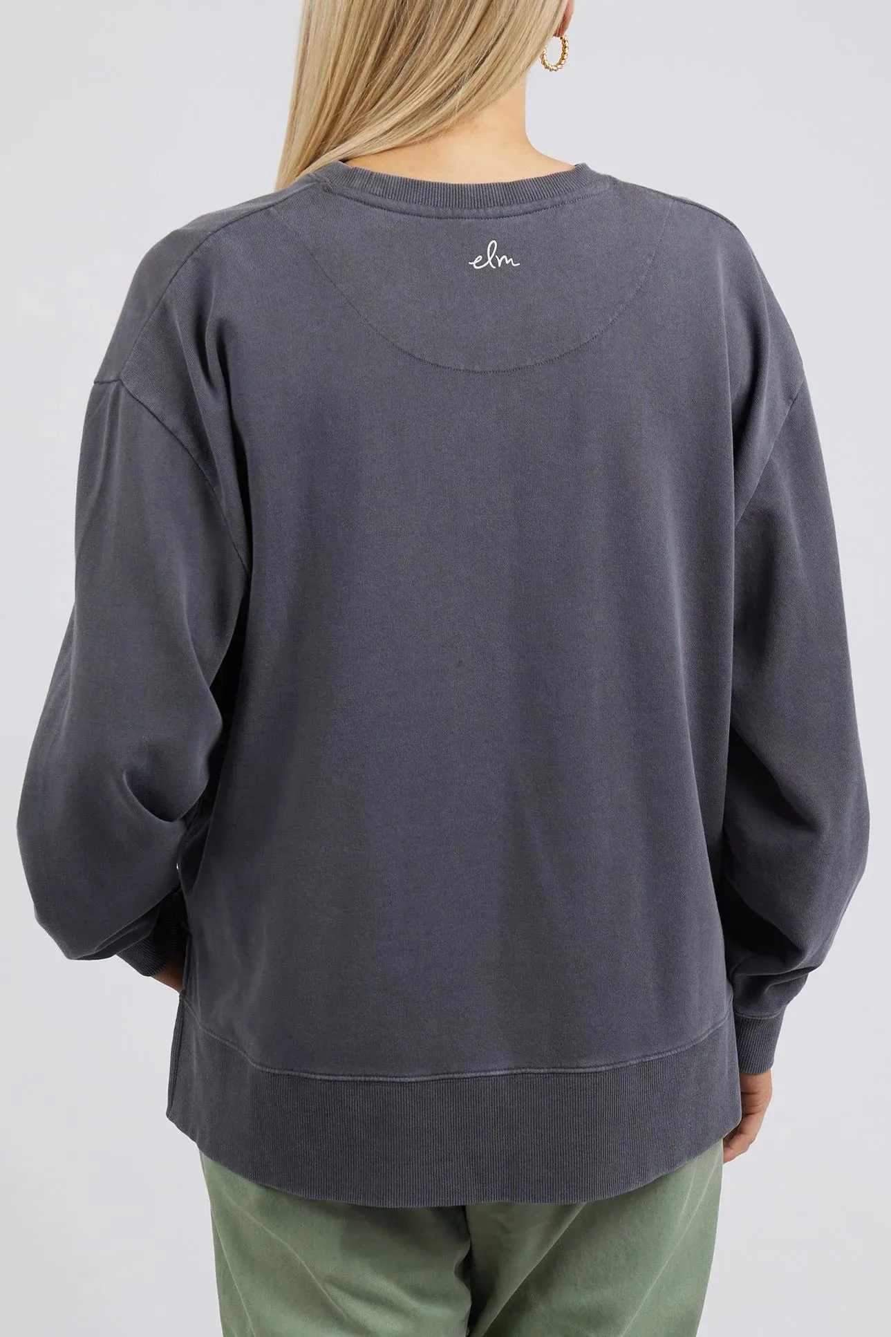 Inflorescence Crew in Washed Black