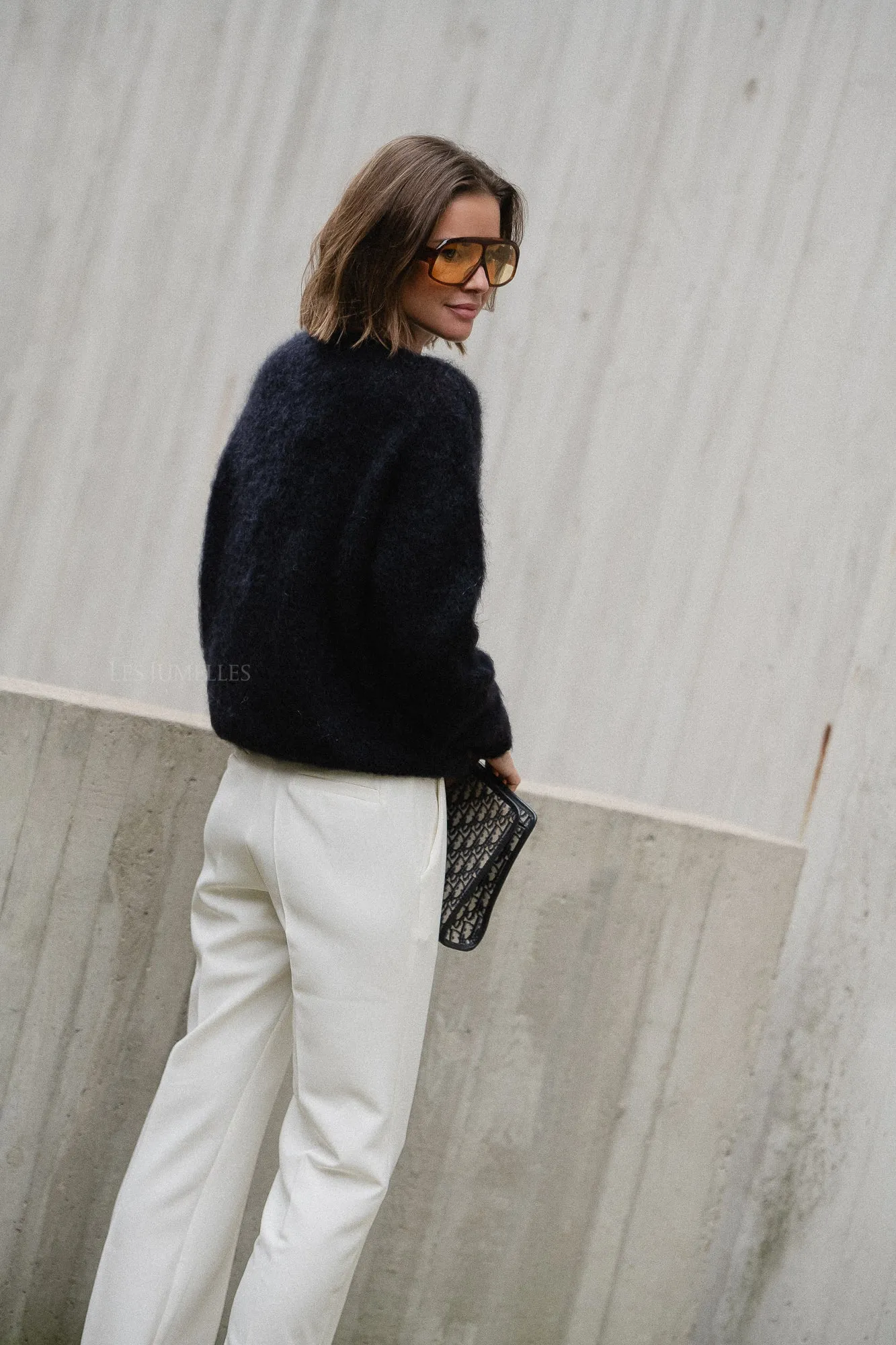 Joanne mohair jumper black