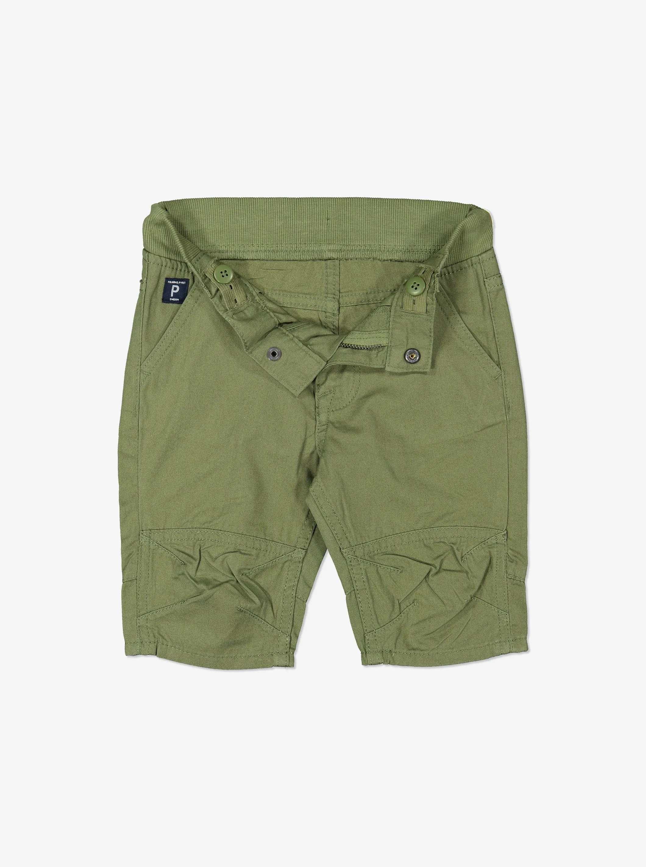 Khaki Kids Shorts