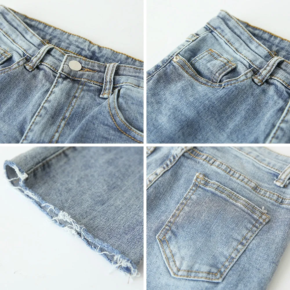 [Korean Style] Hana High Waist Slim Flare Jeans
