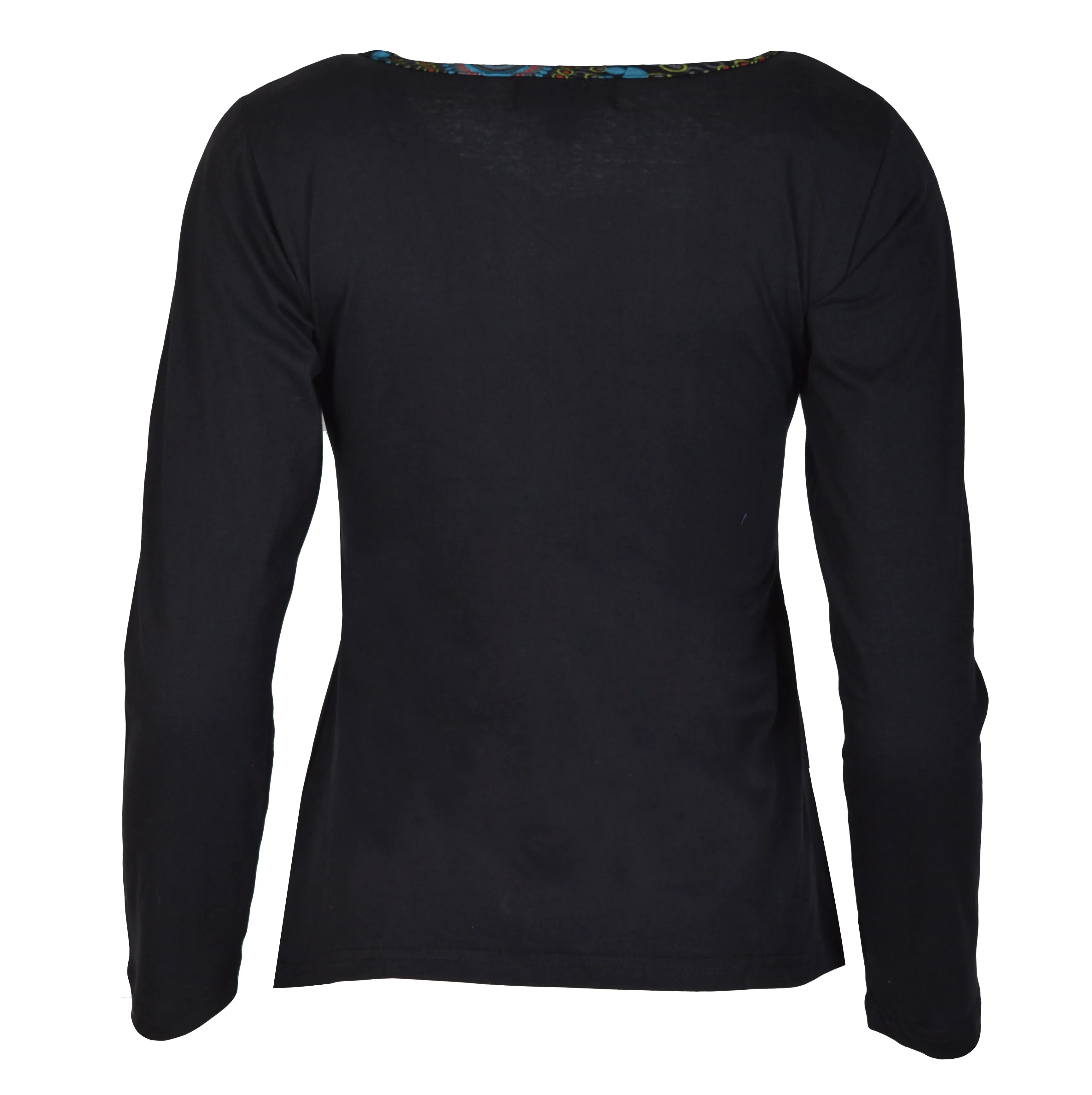ladies-black-long-sleeve-tops-with-flower-patches-and-embroidery
