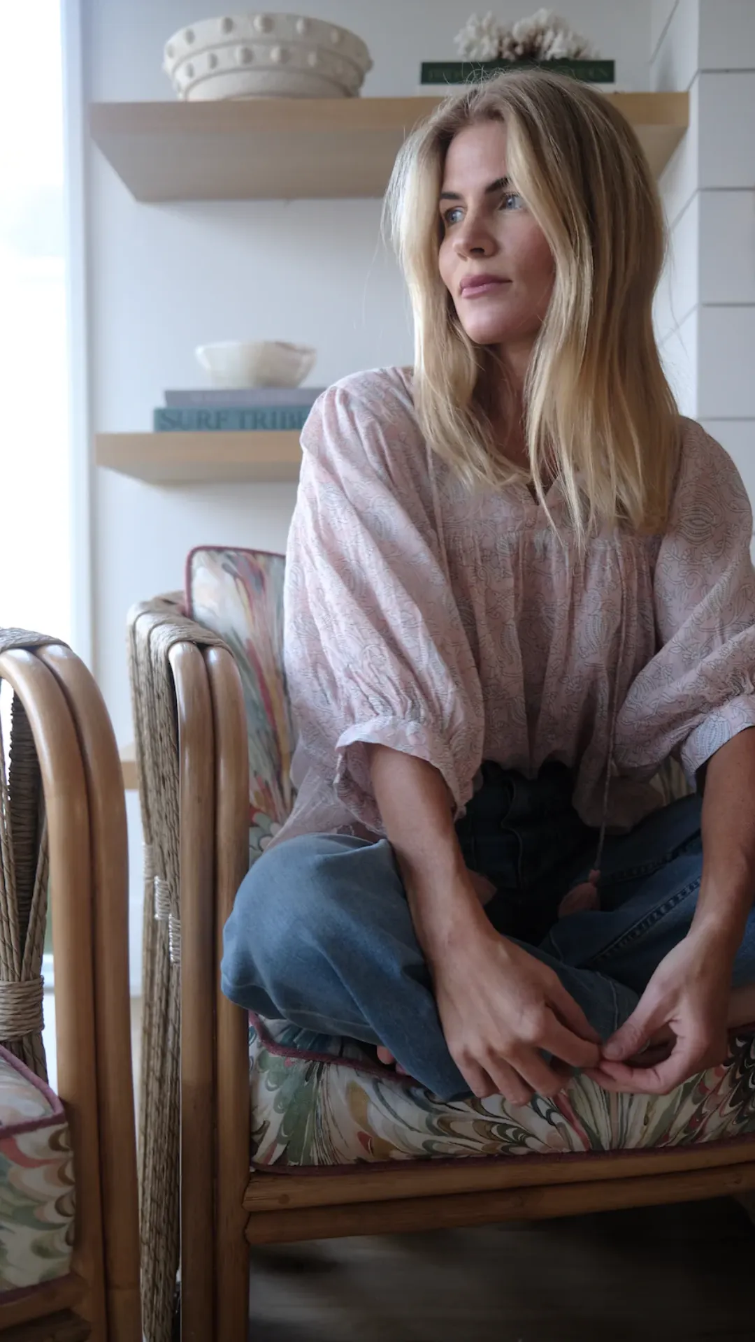Large - Steph Top in Blush by Marea