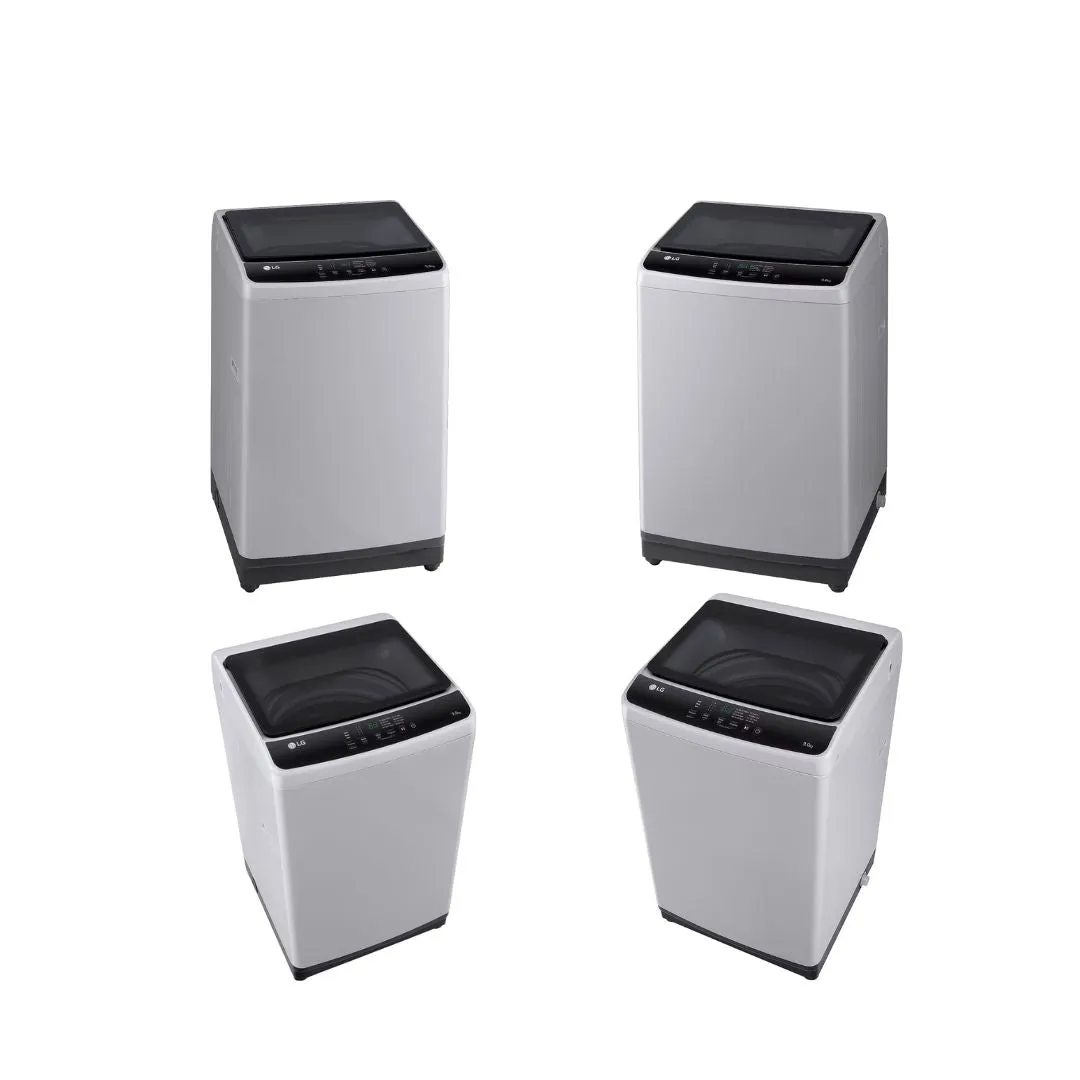 LG T2109NT1G1 9kg Top Load Washer with Honeycomb Crystal Drum (Grey)