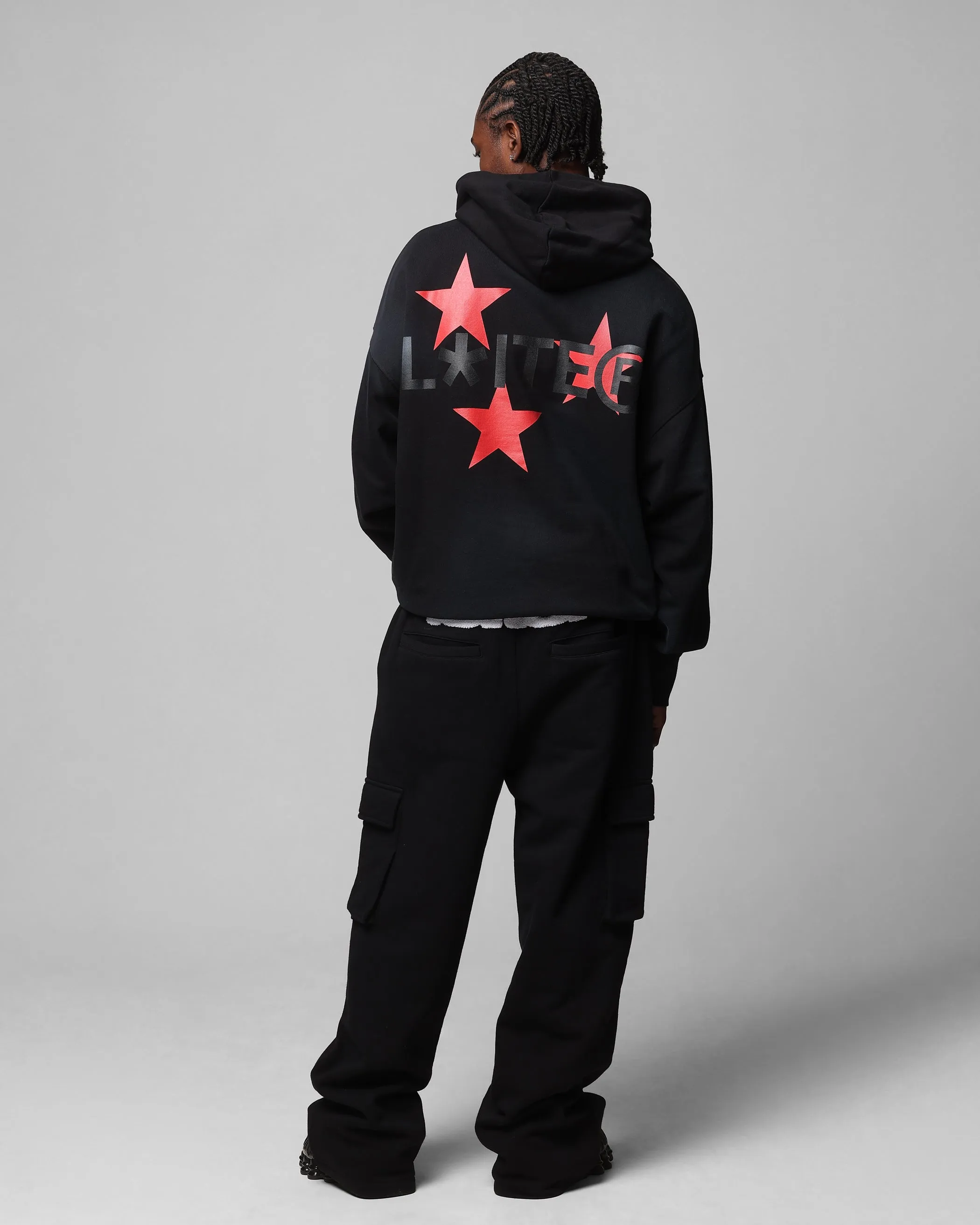 Loiter Trackstar Hoodie Washed Black