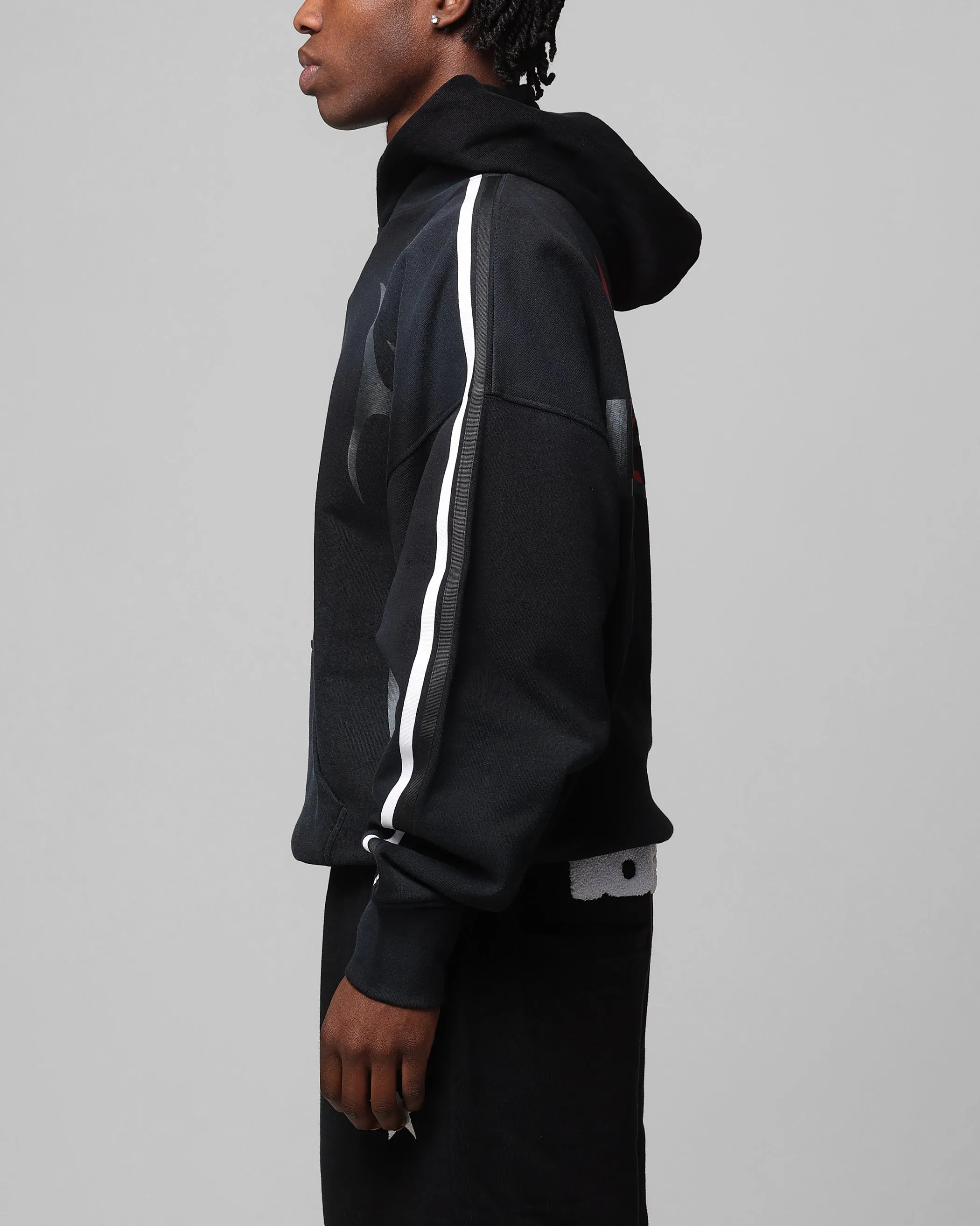 Loiter Trackstar Hoodie Washed Black