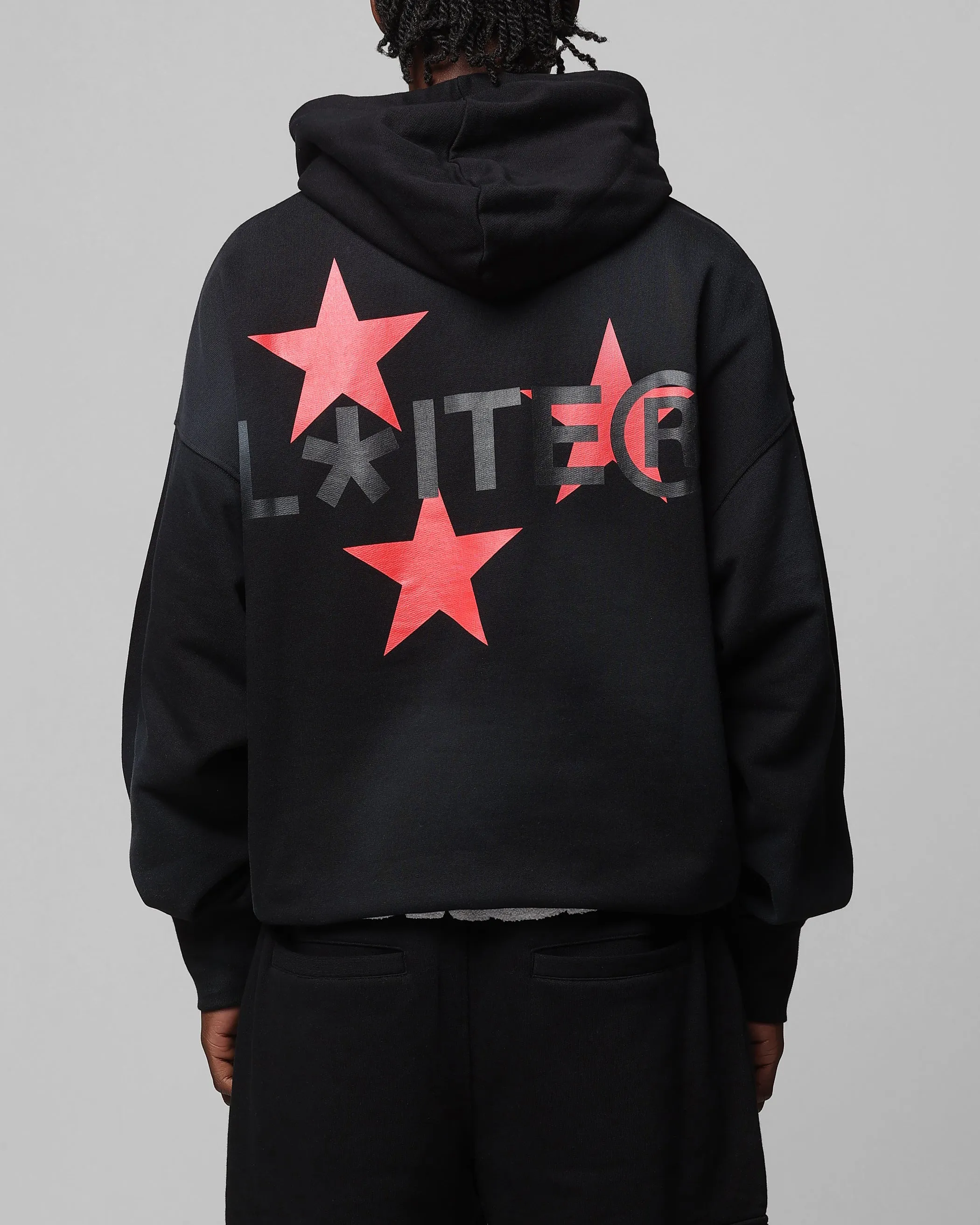 Loiter Trackstar Hoodie Washed Black