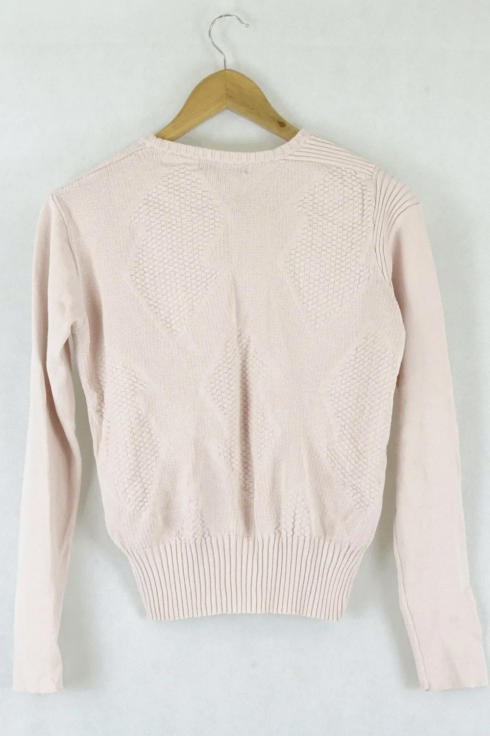 Manning Cartel Pink Knit Jumper S