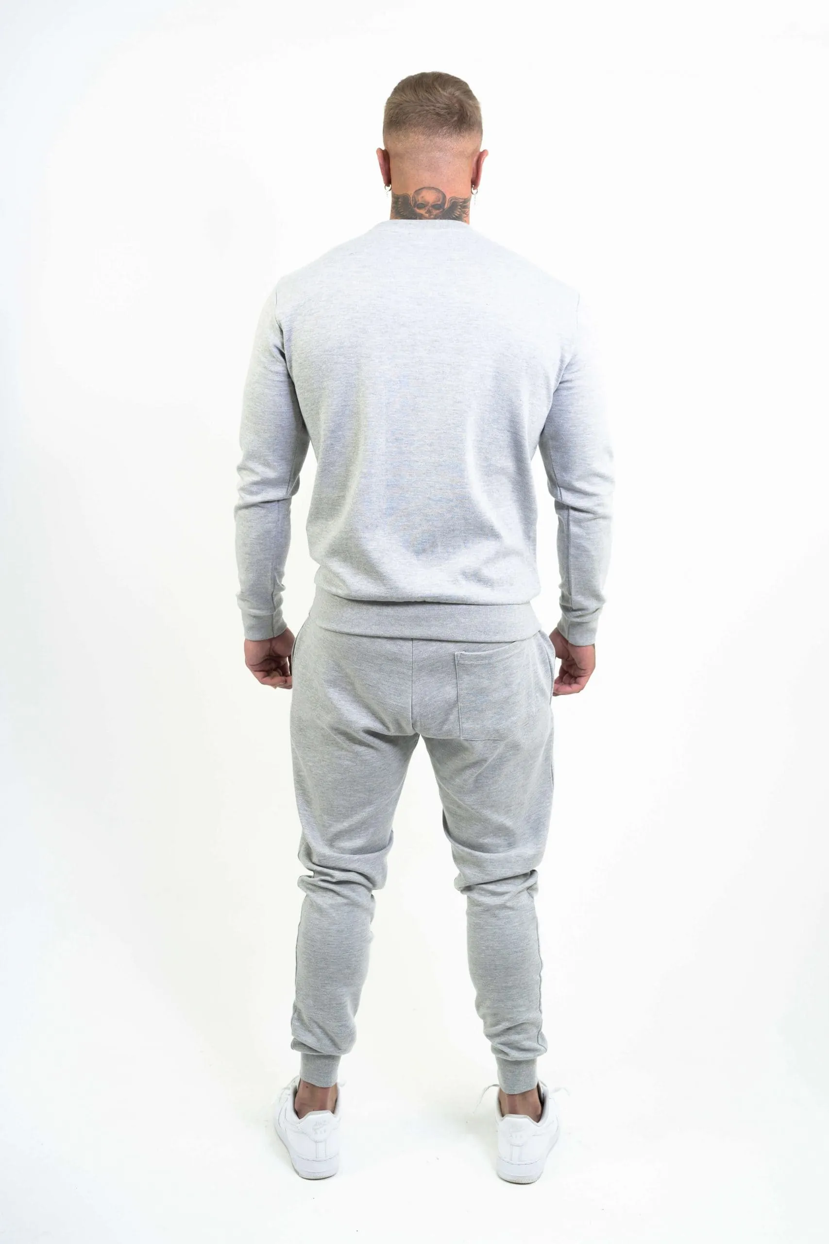 Men's Light Grey Urban Tracksuit Set