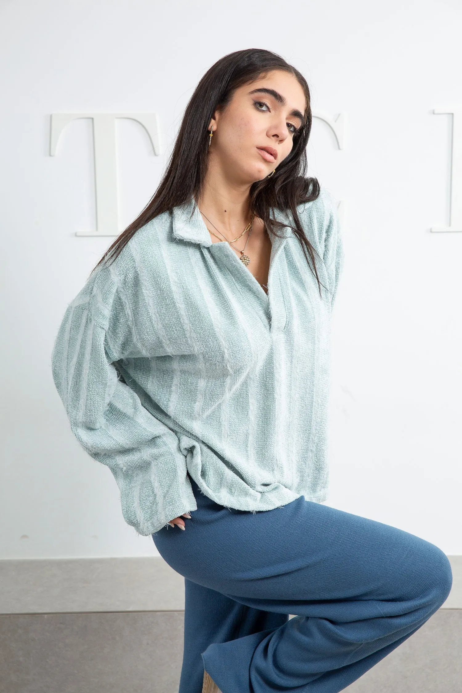 Mint Jumper - Zola